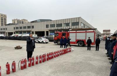 消防演練重實踐 築牢安全“防火線” 水產經營區域開展消防安全培訓應急演練